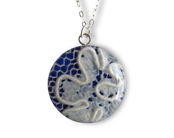 Hochzeit Kleid Andenken Halskette (mittelgroß) | Sterling Silber