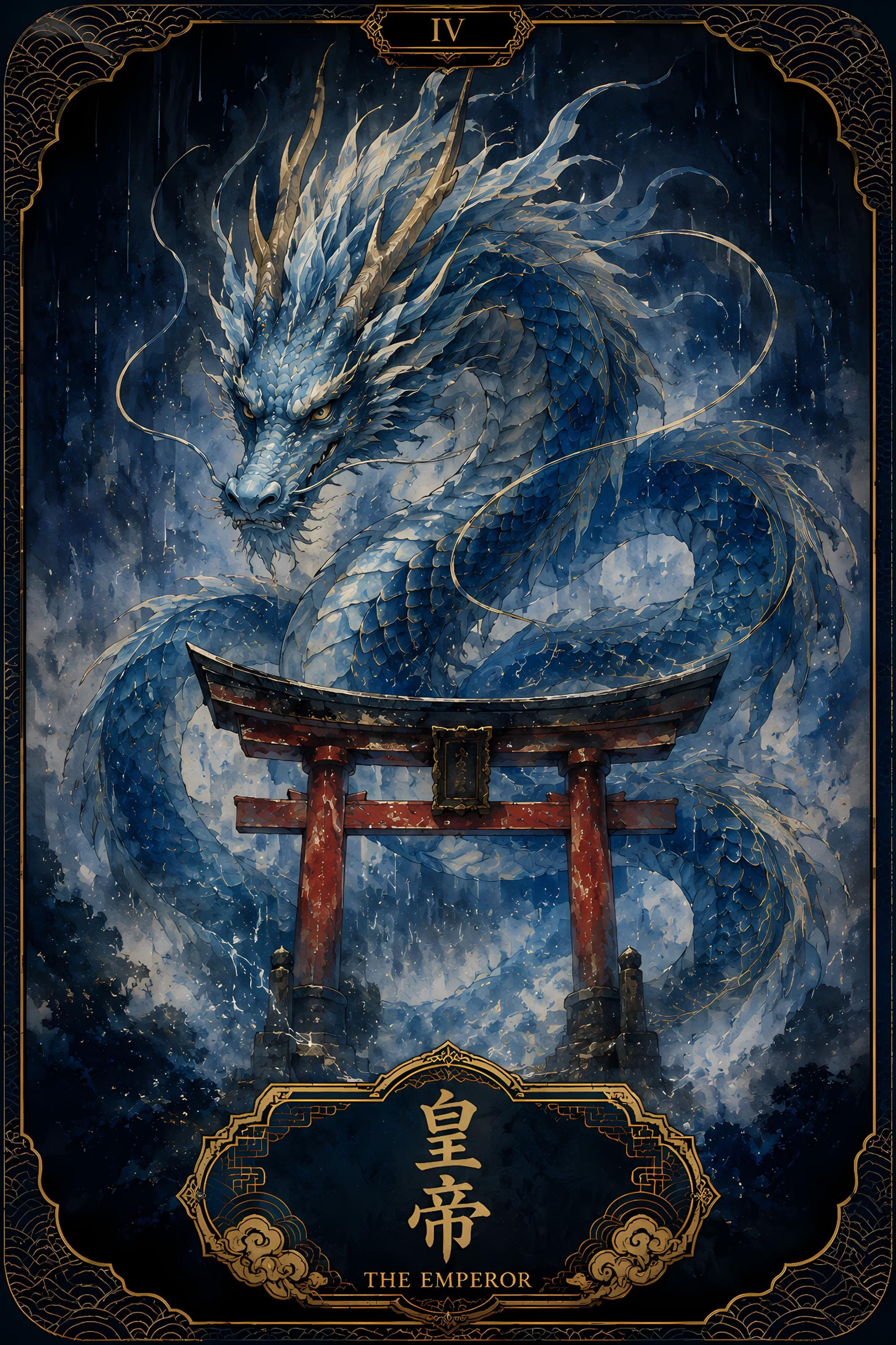 Ryujin Dragon Art - Etsy