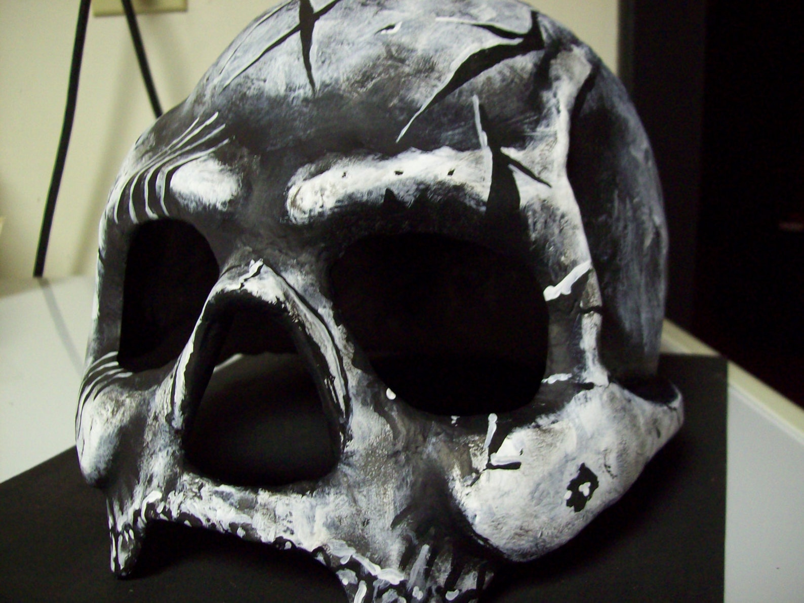 Day of the dead skull mask/helmet unpainted blank Etsy