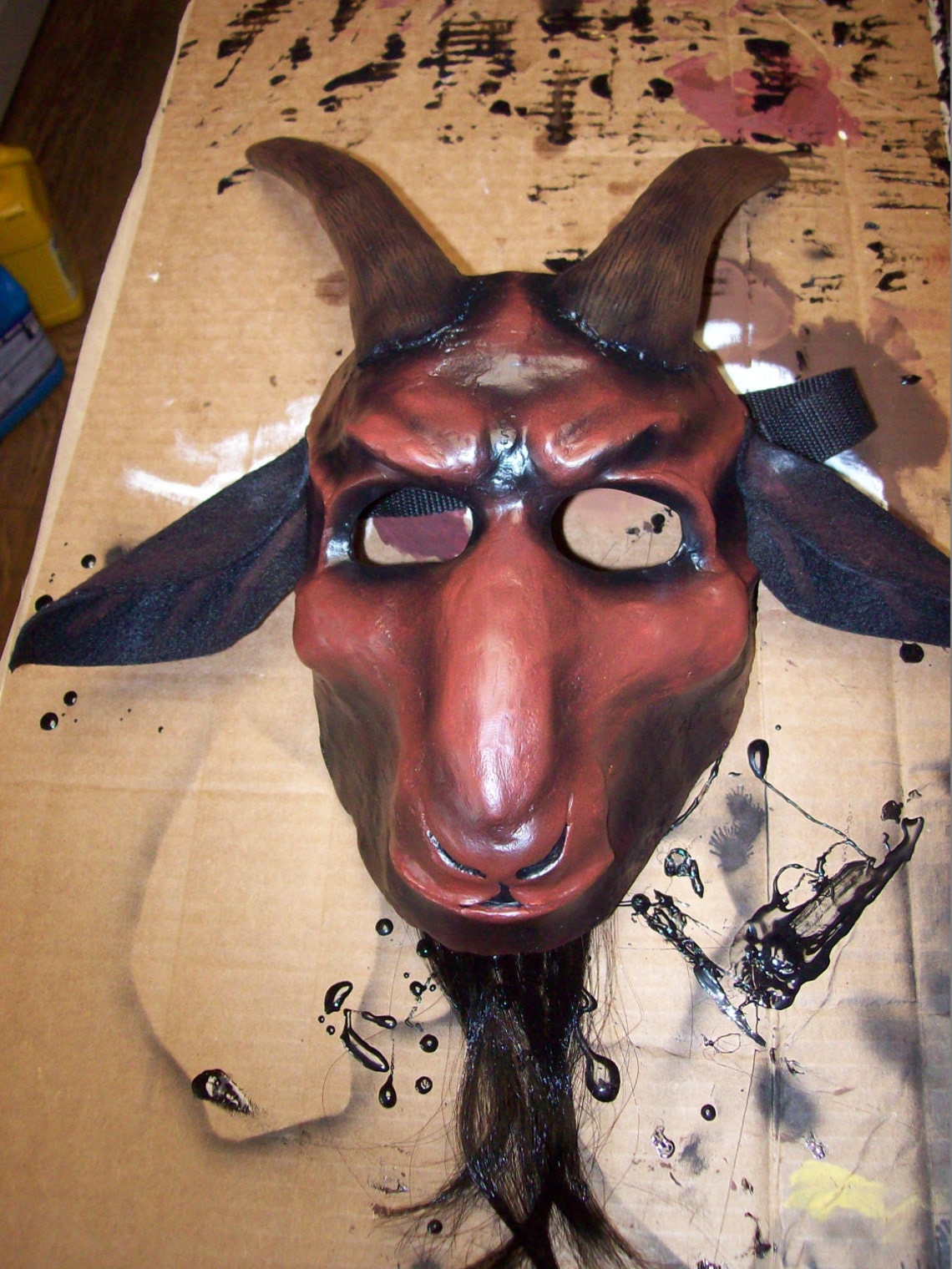 Goat mask Etsy