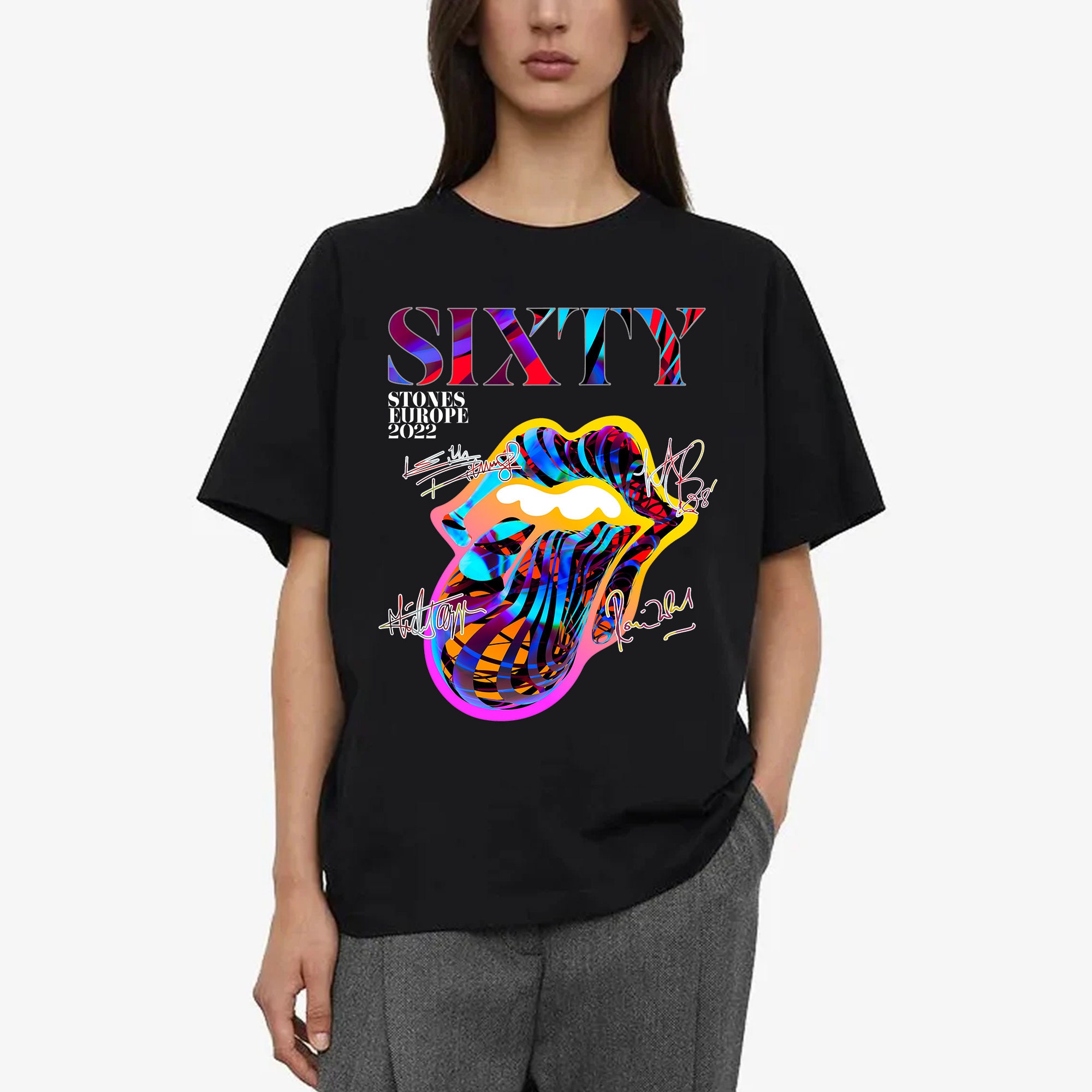 Discover Rollin Stones Sixty Tour 2022 T-Shirt