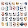 925 Sterling Silver Spacer Bead Pendant \u2013 European Style Spacer Bead, suitable for Pandora European Style Bracelet Charms, a gift for her product logo