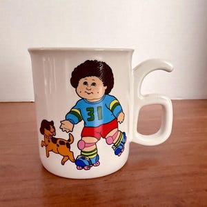 1985 Cabbage Patch Kids Growing Up Ceramic Mug #6