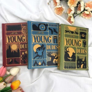 All The Young Dudes Hardcover Book Set (3-Volume), ATYD Marauders Eras Inspired Collection, Wizard School Fantasy Book Set, Gift For Bookish