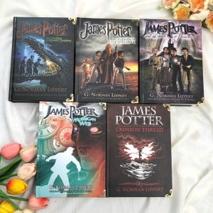 James Potter Completed Set 5-Volume | Fanmade Hardcover Collection | Wizard Fantasy Series Books | Hogwarts Inspired Book Set | BookTok Gift
