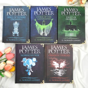 James Potter Completed Hardcover Set 5-Volume | Magical Adventure Series Wizarding | Harry Potter Fantasy Collection | Gift For Bookish