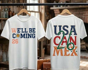 Kein Schottland, keine Party, wir werden kommen, Schottland 2026 Fußballfan-T-Shirt, Fußball-Vorder-Rückseite-T-Shirt, Fußball-Anhänger-T-Stück, Spieltag-Hemd