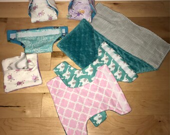 Doll Diapers - Cabbage Patch - Corolle - Baby Alive - Doll - listing is for ONE diaper