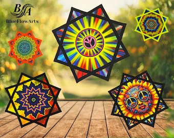 Estrella Fluyente de Blue FlowArts