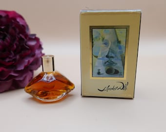 Perfume Salvador DALI Parfum de Toilette Women - Splash Miniature 5 ml / 0.17 fl.oz. Vintage 1980s