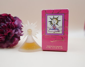 Perfume Salvador DALI Le Roy Soleil - Eau de Parfum Ladies Splash Miniature 5 ml / 0.17 fl.oz. Vintage 1990s