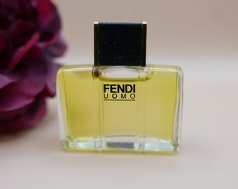 Parfum FENDI Uomo Eau de Toilette Men's Miniature 5 ml / 0.17 fl.oz 1980s Discontinued