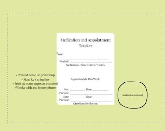 Caregiver Daily Reset Printable, Daily Care Planner, Caregiver Worksheet, Elder Care Organizer PDF