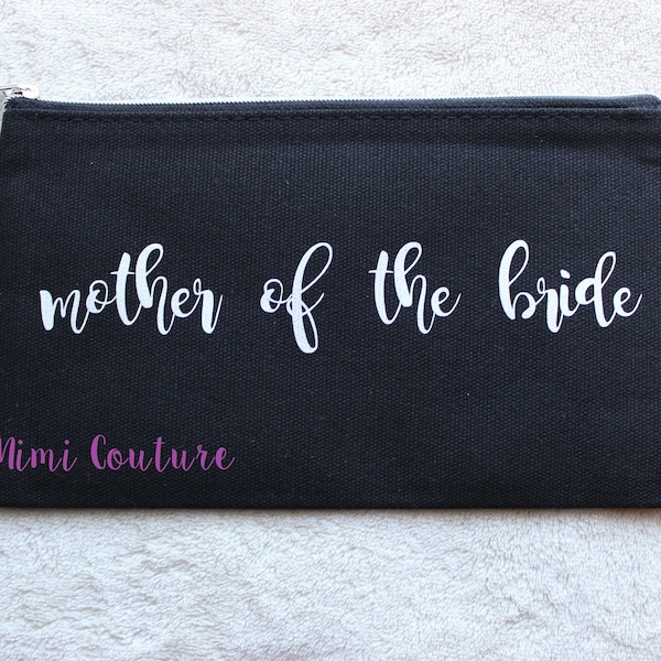 Mother of the Bride Makeup Bag, Mother of the Bride, MOTB, bridal party