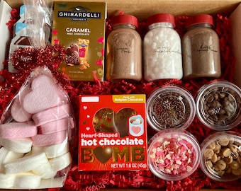 Hot Cocoa Set, Hot Cocoa Bar, Hot Chocolate, Valentine's Day, Valentine, Valetine's Gift