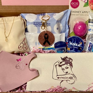 Cancer Survivor Gift Set, cancer Care Package, Cancer Fighter Gift Set for I_KICK_CANCER Charity.  Only purchase for I_KICK_CANCER gifting
