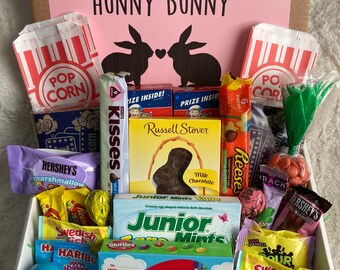 PRE-ORDER for Easter Delivery, Movie Gift Set, Movie Theatre Box, Candy Gift Set, Easter Candy, Candy, Basket