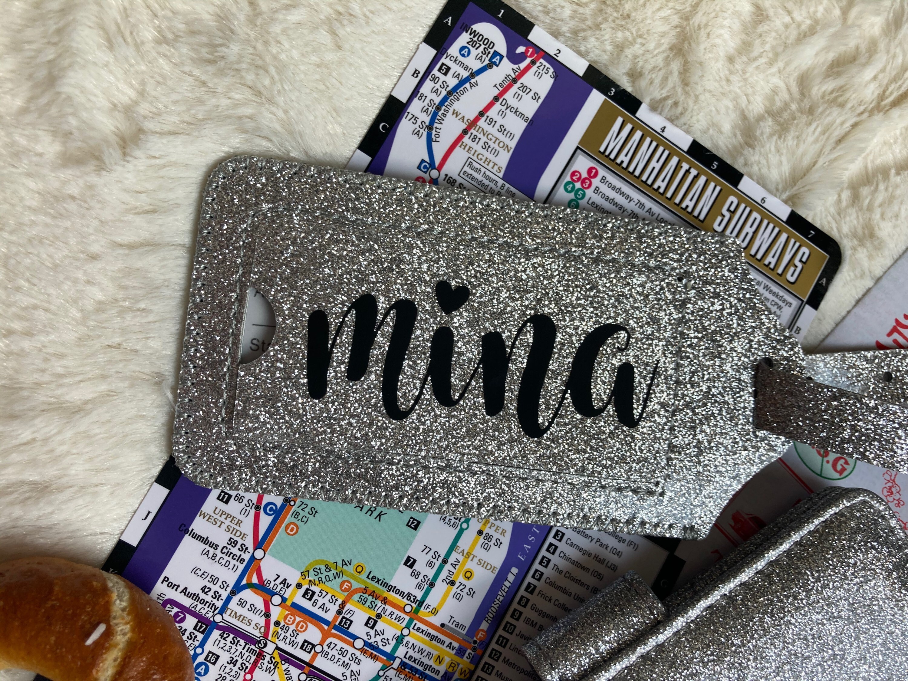 Glitter Luggage Tag Luggage Tag Travel Travel Set Etsy
