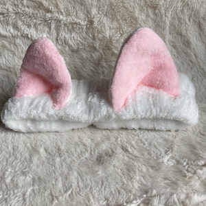 Cat Terry Headband, Cat Spa Headband, Kitty, Cat Ear, Spa Headband