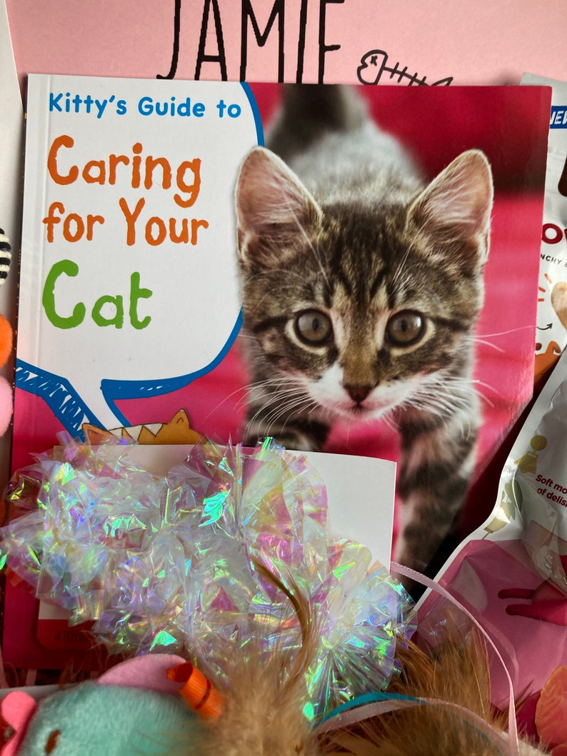 New Cat Gift Set Cat Treats New Kitten Gift New Puppy Gift | Etsy