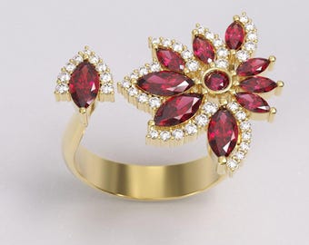 Marquies Flower Ring S93