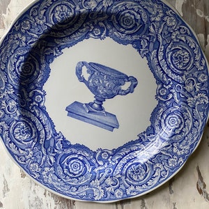 Spode Plate-Blue Room Collection-Warwick Vase