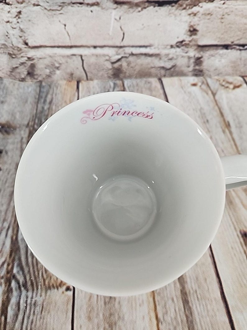 Disney Ariel Little Mermaid Princess Porcelain Coffee Tea Mug Cup Retired VTG 画像 3