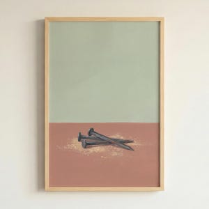 Rustic Nails Still Life Print - Digital Download | #10238