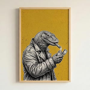 Lizard Smoking
