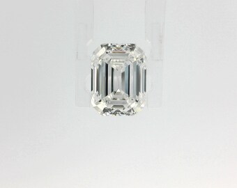 100% Authentic GIA Emerald Cut Natural Diamond.  1.60ct - D - VS1.  WYSIWYG