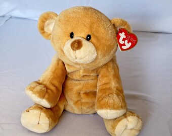 VTG Ty Pluffies Tumbles Brunbjörn Plysch 25 cm - NWT 2010