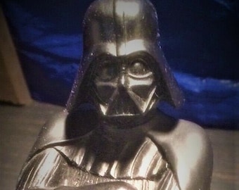 Vintage Star Wars Return Of The Jedi Darth Vader Plastic Coin Bank Complete 1983