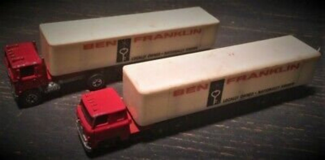 Vintage Unbranded International COE Ben Franklin Semi Truck | Etsy