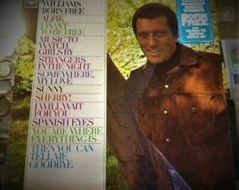 LP Vintage Andy Williams Born Free Stereo Columbia Original
