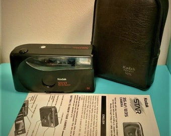 Vtg Kodak Camera Star 835AF 35mm Film Camera W/ Case And Manual UNTESTED AS IS!
