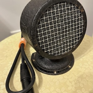 Customized Vintage Philco Desktop Intercom Dynamic Microphone Works Please Read!
