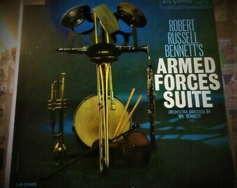 LP Vintage Robert Russell Bennetts Armed Forces Suite