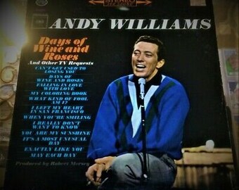 LP Vintage Andy Williams Days Of Wine And Roses