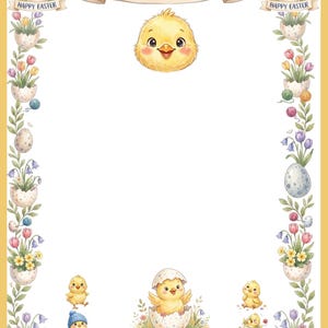 Baby First Easter Footprint Craft, Feliz Pascua Huella Bebé