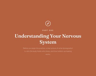 Somatisches Heilungsschema: Anleitung für die Regulation des Nervensystems (Digitaler Download)