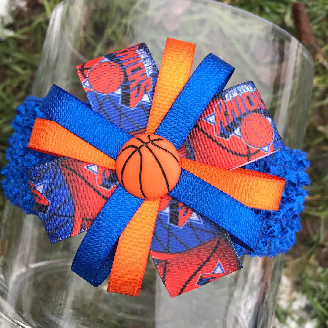 New York Knicks Headband o Hair Bow Knicks cinta bow de Etsy España
