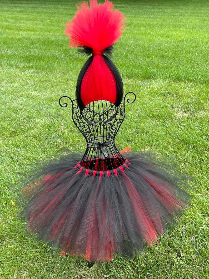 Queen Barb Tutu and Headband Troll Hair Headband Tutu Skirt Etsy