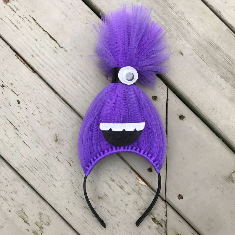 Minion Headband Minions Hair Minion Costume Minion Troll Hair Etsy