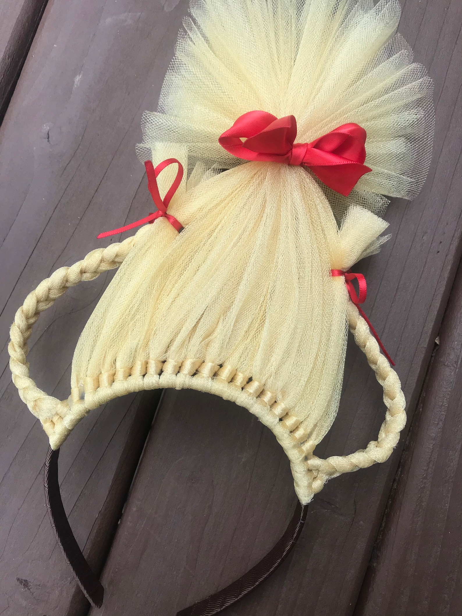 Cindy Lou Who Inspired Hair Headband Cindy Lou Wig Headband | Etsy