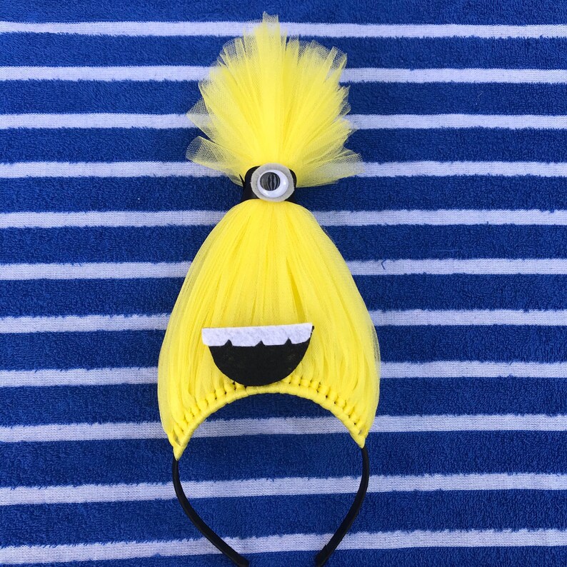 Minion Headband Minions Hair Minion Costume Minion troll hair Etsy