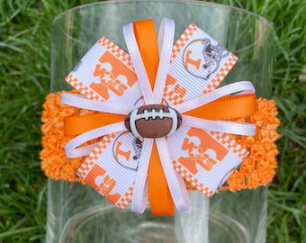 Tennessee Vols Headband Hair Bow university of Tennessee Headband Vols Baby Headband Knoxville