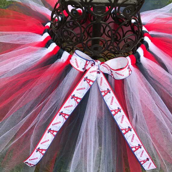Los Angeles Angels Tutu LA Angels Petti Skirt MLB Angels baseball tutu Angels clothing