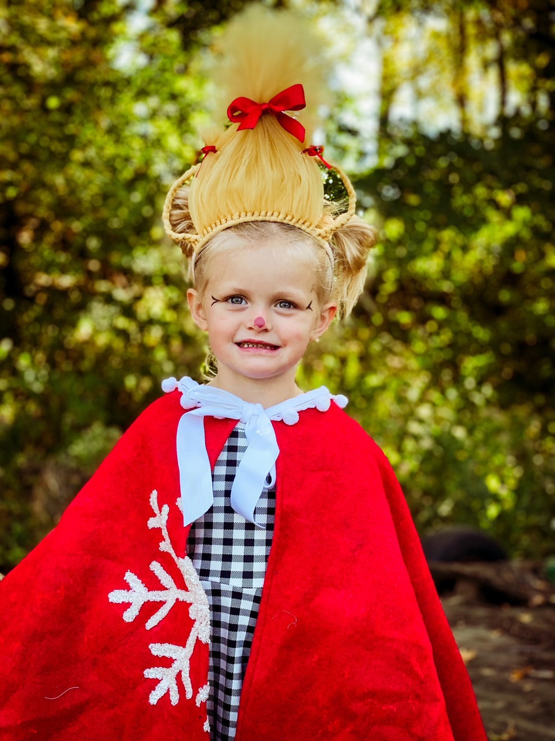 Cindy Lou Who Inspired Hair Headband Cindy Lou Wig Headband - Etsy