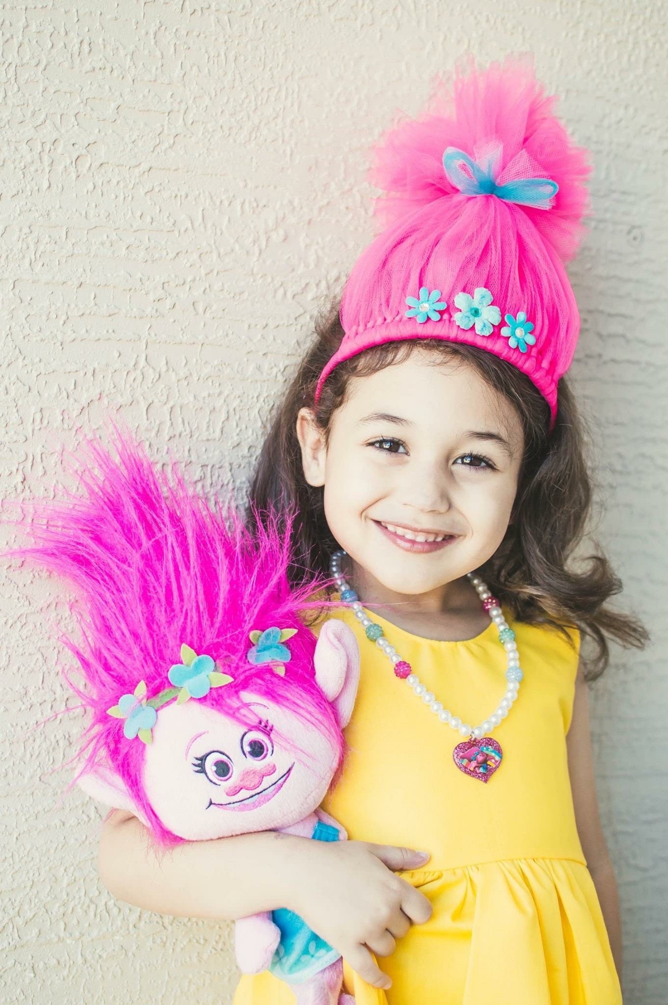 Tiara Trolls Poppy  Produto p/ Cabelos Feminino Coisas Da Tati