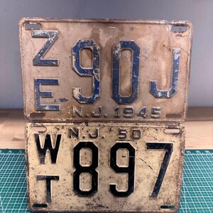 1945 license plates - Etsy 日本